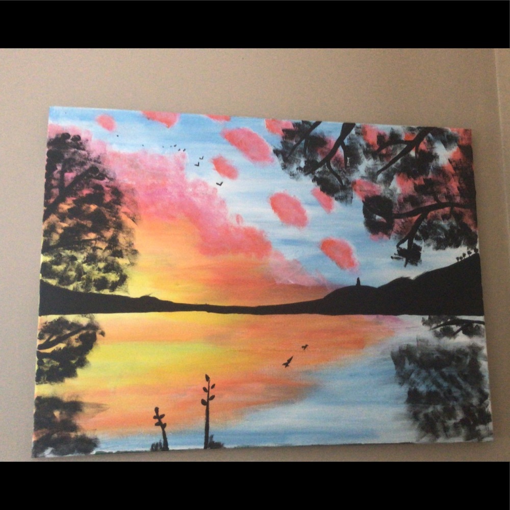 Hand painted art